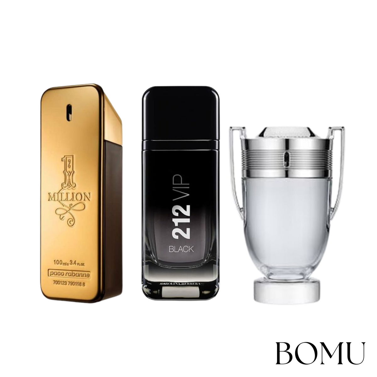 One Million | 212 Vip Black | Invictus  Eau de Toilette (100ml)