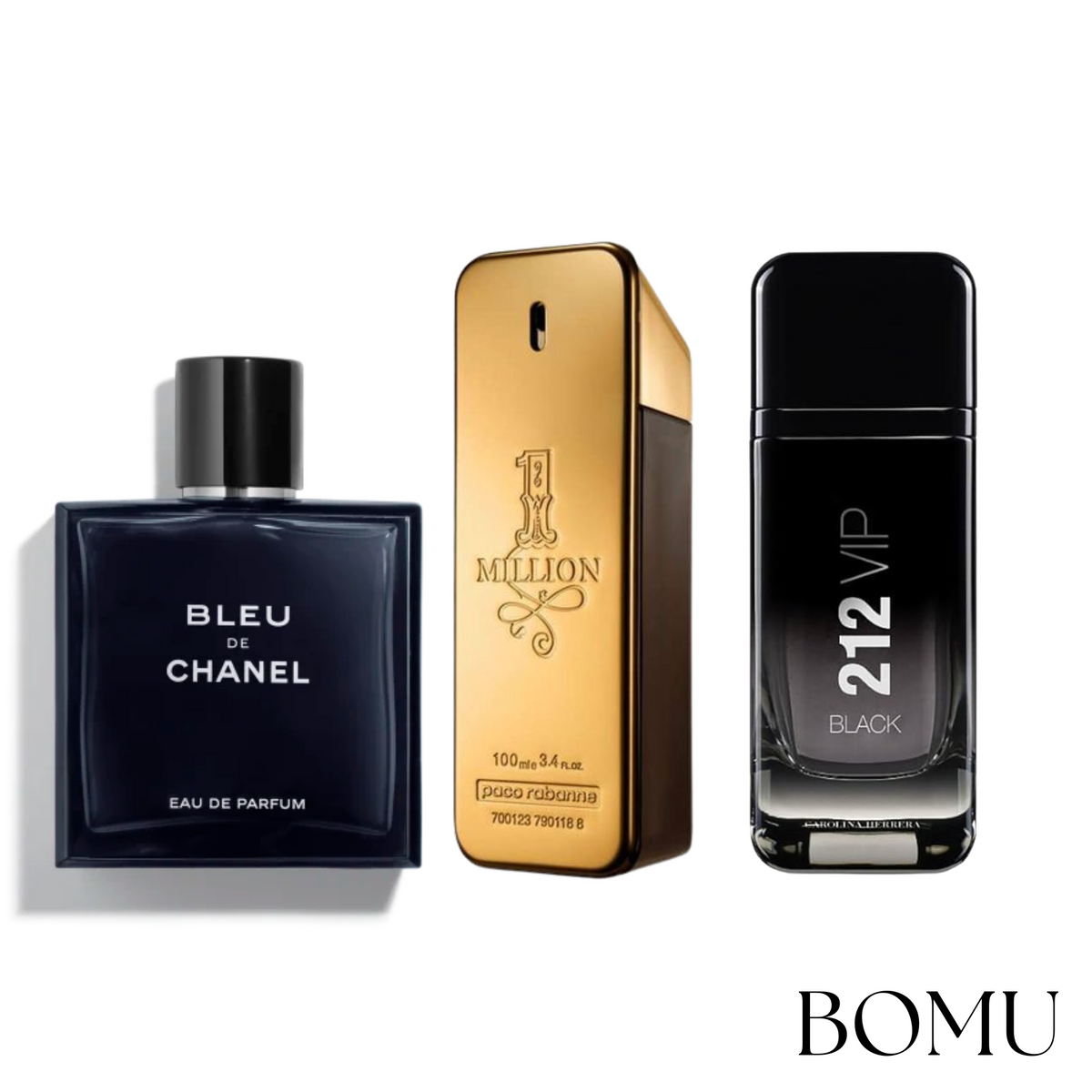 Bleu de Chanel | One Million | 212 Vip Black (100ml)